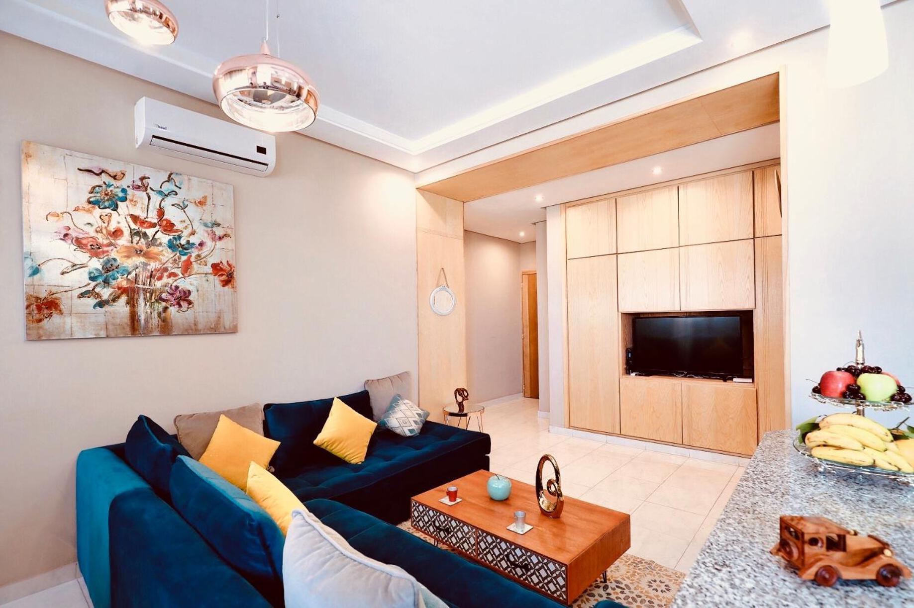 Petit Nid Douille Au Coeur De Casablanca Daire Oda fotoğraf
